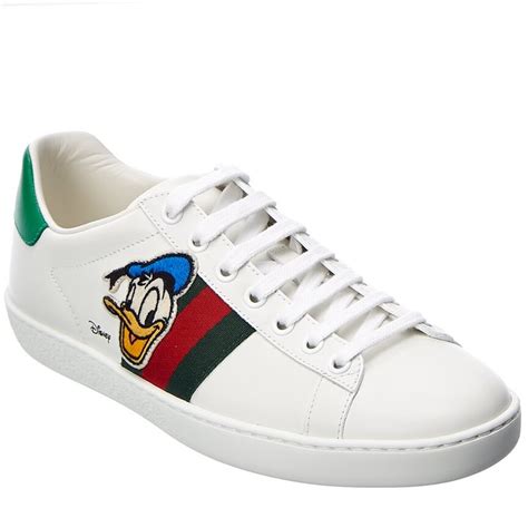 men's gucci mickey mouse shoes|Gucci shoes Donald Duck.